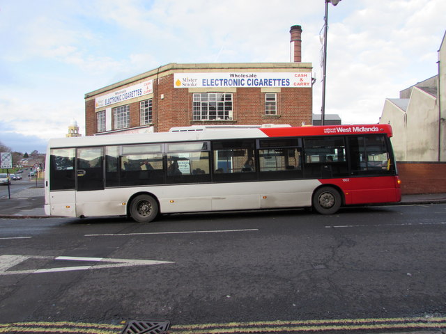 West Midlands Bus Warstone Lane C Jaggery Cc By Sa 2 0