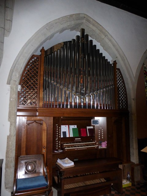 St Mary, Merton: organ