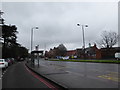 Bus stop outside St Lawrence