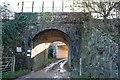 Tunnels under railway bridge and A35 at Stratton