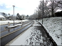 H4772 : Snow along Hospital Road by Kenneth  Allen