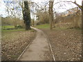 Path in Brook Street open space, Tring