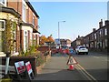 Roadworks on Dowson Road