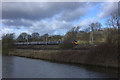 Railway by the canal near Dudswell