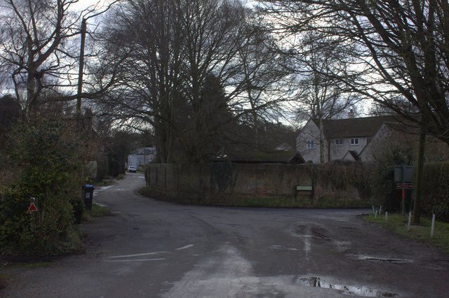 Dudswell Lane and Boswick lane junction