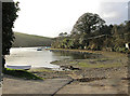 Coombe Pool and tidal causeway to cottages