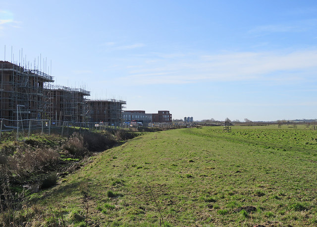 Trumpington Meadows: new houses and country park