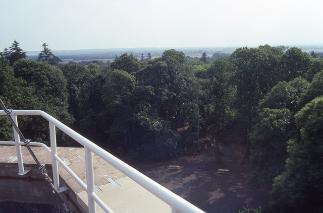 The view south from the semaphore tower