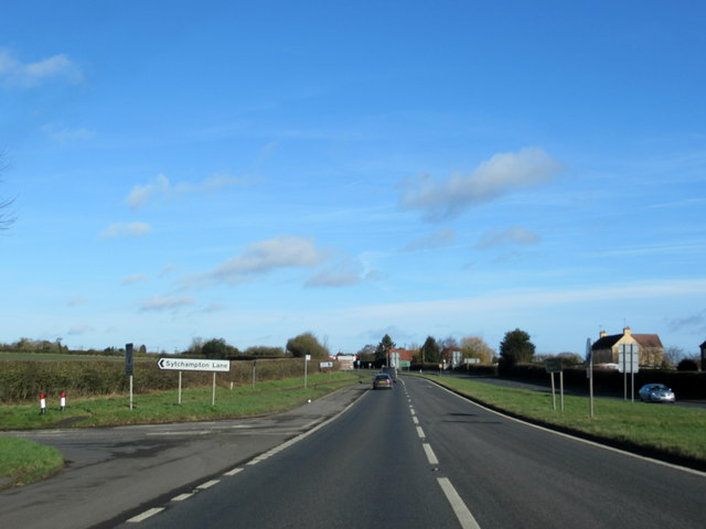 A449 at Dark Lane Turning For... © Roy Hughes :: Geograph Britain and ...