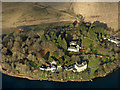 Bardowie Castle from the air