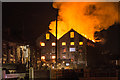 SK3516 : Holywell Mill ON FIRE, Ashby by Oliver Mills