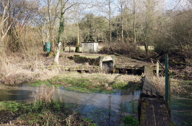 Groundwater Outfall Station on the Winterbourne