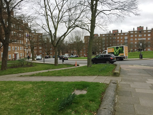 Basingdon Way, Denmark Hill Estate, Camberwell, south London