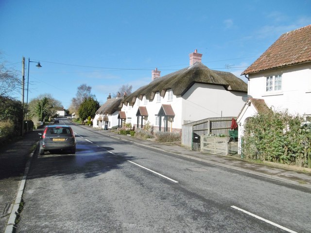 Tolpuddle, thatched cottages