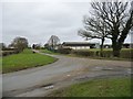 The road passing Grange Farm, Puxley