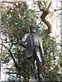 Statue in Victoria Embankment Gardens, Temple Section