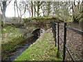 SJ2748 : Small stone bridge over watercourse by Maggie Cox