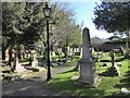 St Dunstan, Cheam: lamppost