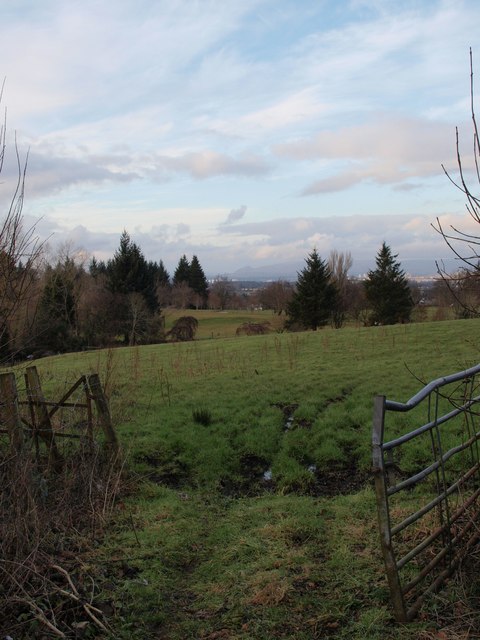 Field beside the Mearns Road