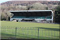 Grandstand, rugby football ground, Abertillery Park