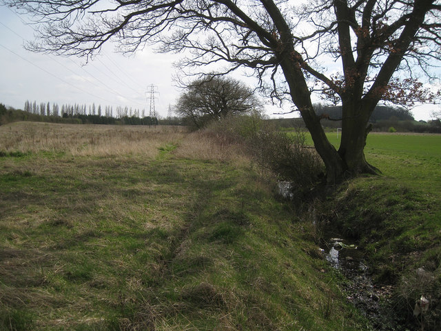 The vacant land by Whitnash Recreation Ground off Harbury Lane, Whitnash