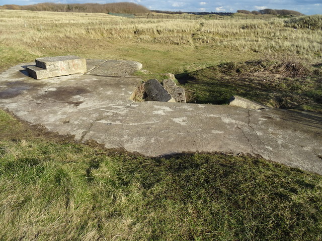 WW2 Anti-aircraft battery - command post © John M :: Geograph Britain ...