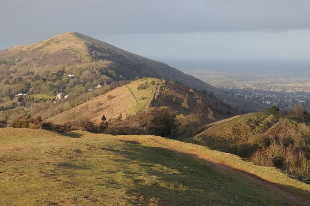The Malvern Hills from Pinnacle Hill