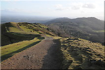 SO7641 : View south from Pinnacle Hill by Philip Halling
