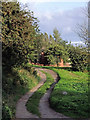 Public footpath off Kinver Lane, Caunsall, Worcestershire