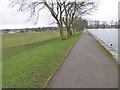 Harold Park: reservoir embankment