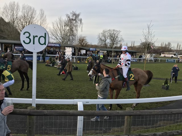 Edeiff's Lad finishes 3rd at Fakenham © Richard Humphrey cc-by-sa/2.0 ...