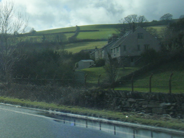 Arrad Foot village from the A590
