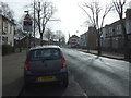 Approaching the level crossing on St George