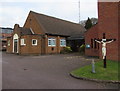 Calvary outside Sacred Heart Catholic Church, Lichfield Road, Sutton Coldfield