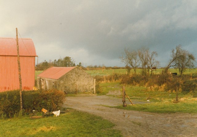 Farm yard close to Peterswell, Co Galway