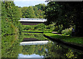 Canal south of Kidderminster in Worcestershire