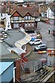 East Cowes ferry terminal and the White Hart Inn