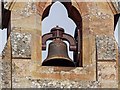 NH7775 : Logie Easter Parish Church Bell Detail by valenta
