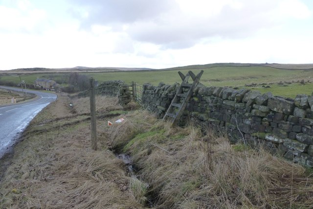 Sign post and stile