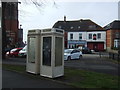 Pair of K8 telephone boxes on Princes Avenue, Hull