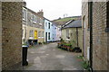 Alleyway leading to houses