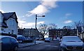 The end of Lennox Avenue on a frosty December morning