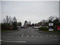 Newmarket Leisure Centre car park entrance