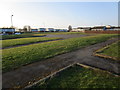 Area of demolished housing Aberdovey Close