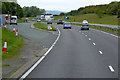 Layby on the Westbound A55 at Llandulas