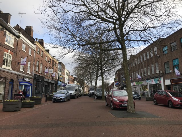 Ironmarket, Newcastle-under-Lyme © Jonathan Hutchins :: Geograph ...