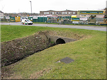 ST6178 : Culvert on New Road in Stoke Gifford by Gareth James