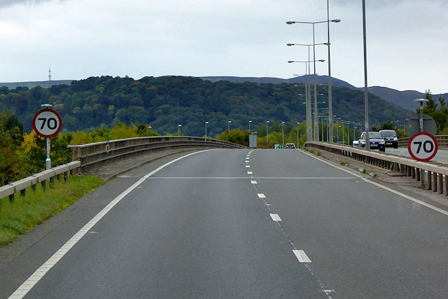 North Wales Expressway (A55), Flyover Junction 19