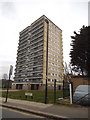 Tower block on Gloucester Road, Edmonton