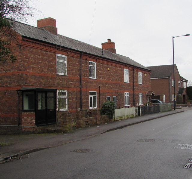 Row of four houses, Hill Hook Road, Sutton Coldfield